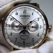 Kép 17/19 - 7038-1 Zeppelin Lz 129 Hindenburg Moonphase  férfi karóra