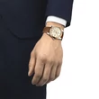 Kép 2/2 - T9274074626100 Tissot Gentleman Gold Bezel 40mm  férfi karóra