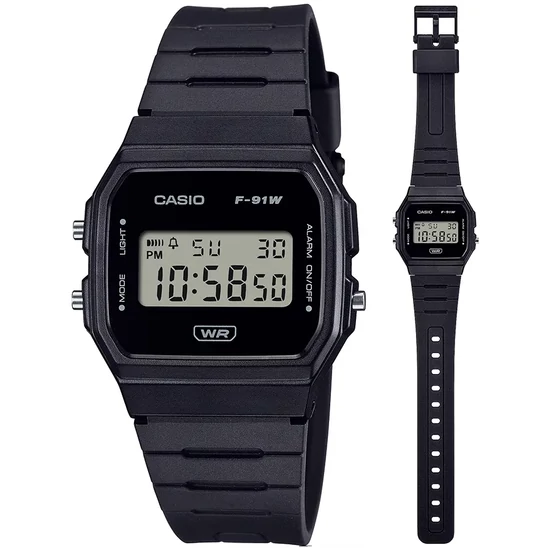 CASIO F-91WB-1A karóra