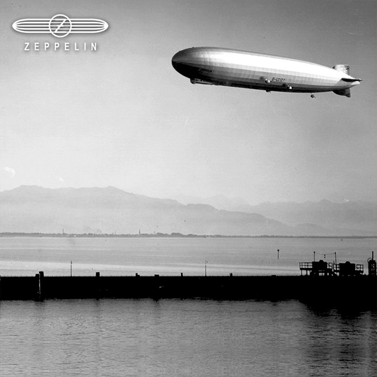 7614-6 Zeppelin Lz 126 Los Angeles Quartz Chronograph  férfi karóra