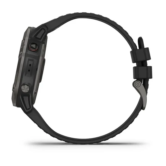 010-02157-11 Garmin Fenix 6x Pro Sapphire Carbon  férfi karóra