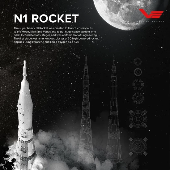 225A615-L Vostok Europe Rocket N1 Nh35a  férfi karóra