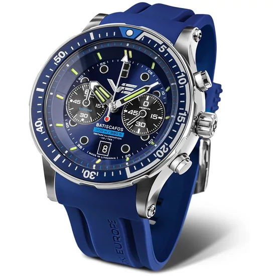 511A772-LS Vostok Europe Batiscafos Chronograph Px84  férfi karóra