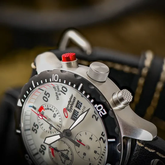 7218-5 Zeppelin Eurofighter Automatic Chronograph  férfi karóra