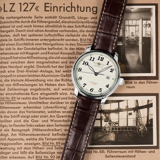 7656-5 Zeppelin Lz 127 Graf Zeppelin Automatic  férfi karóra