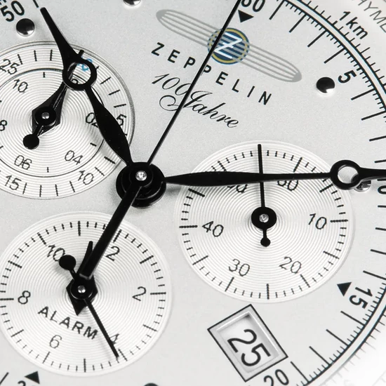 7680-1 Zeppelin 100 Years Alarm Chronograph  férfi karóra