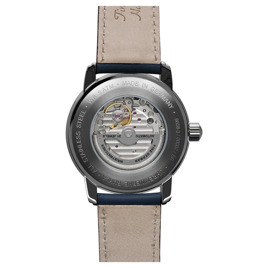 8658-3 Zeppelin New Captain's Line Automatic Skeleton  férfi karóra