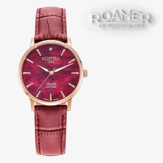 989847466005 Roamer Valais Ladies Diamond Set  női karóra