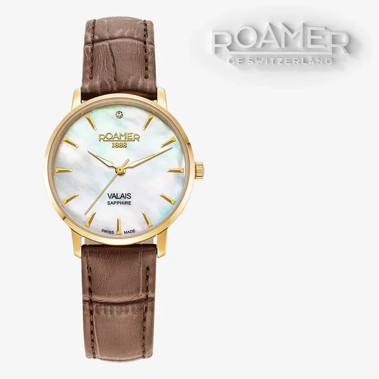 989847481005 Roamer Valais Ladies Diamond Set  női karóra