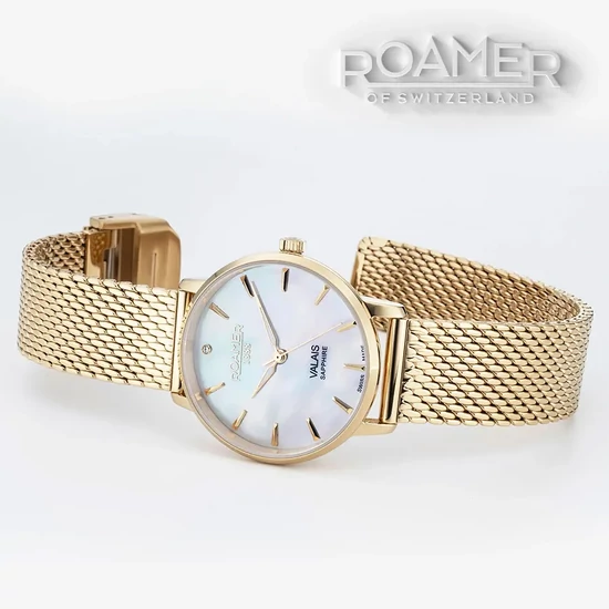 989847481005 Roamer Valais Ladies Diamond Set  női karóra