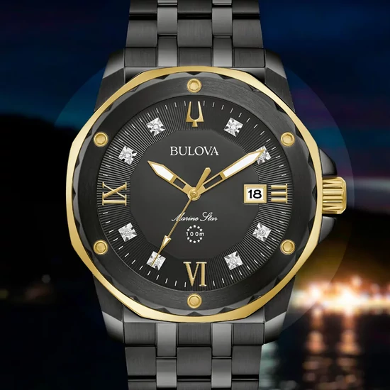 98D176 Bulova Marine Star Series A  férfi karóra