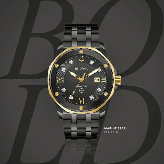 98D176 Bulova Marine Star Series A  férfi karóra