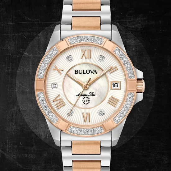 98R234 Bulova Marine Star Woman  női karóra