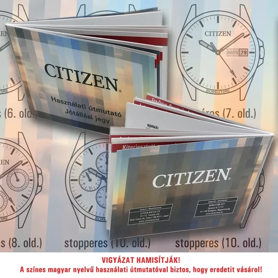 AW1784-16E Citizen Elegance Man  férfi karóra