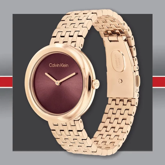 CK25100067 Calvin Klein Twisted Bezel  női karóra