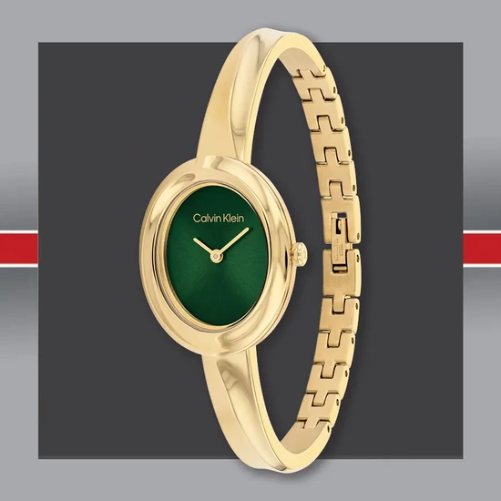 CK25100203 Calvin Klein Twisted Bezel  női karóra