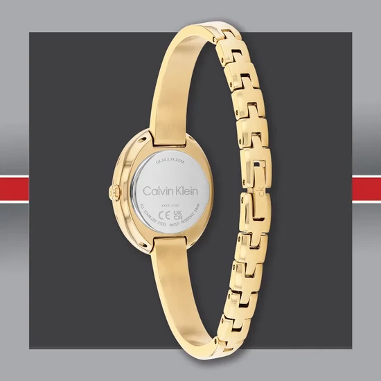CK25100203 Calvin Klein Twisted Bezel  női karóra