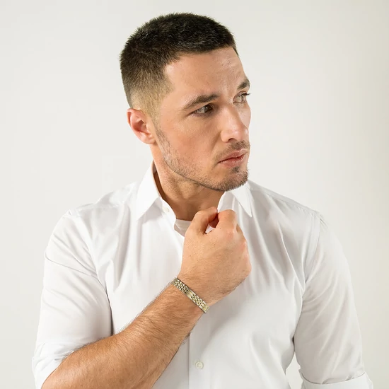 HBJ1580813 Boss Jewelry Wesley  férfi karkötő