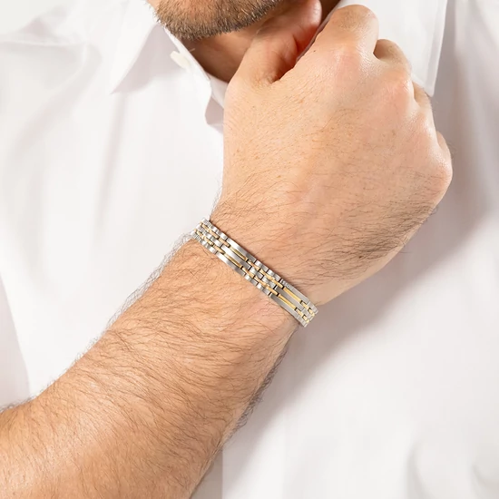 HBJ1580813 Boss Jewelry Wesley  férfi karkötő
