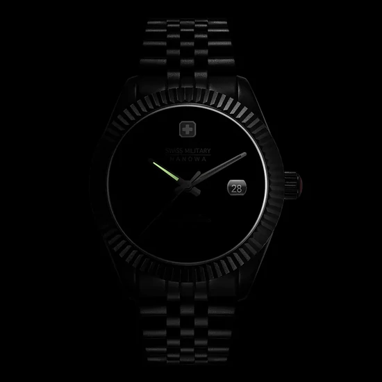 SMWGL0005530 Swiss Military Hanowa Dark Knight  férfi karóra