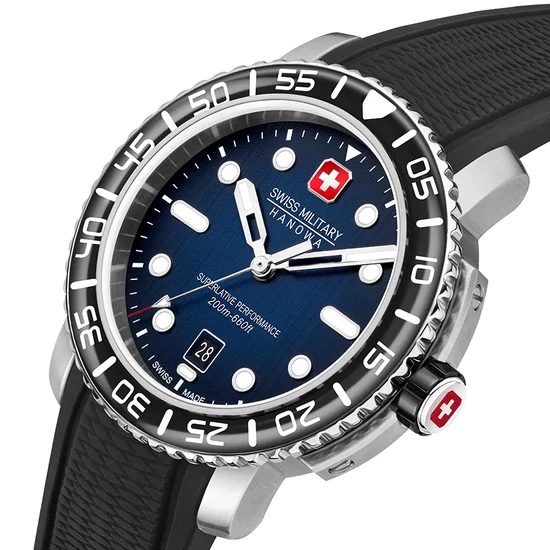 SMWGN0001706 Swiss Military Hanowa Black Marlin  férfi karóra