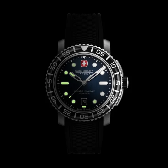 SMWGN0001706 Swiss Military Hanowa Black Marlin  férfi karóra