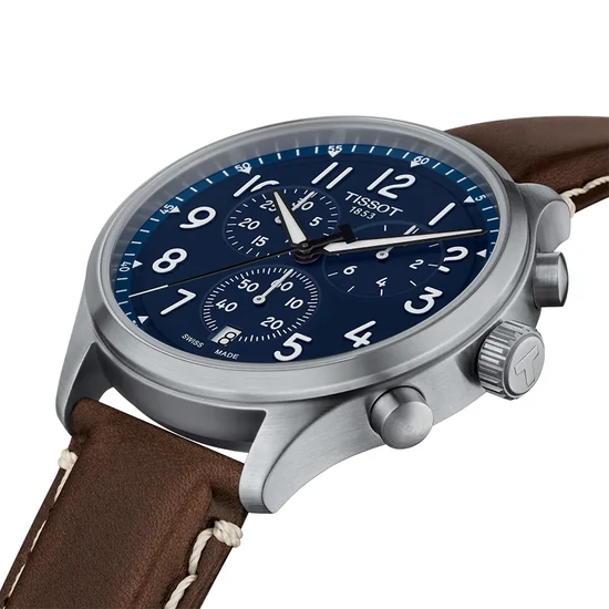 T1166171604200 Tissot Chrono Xl Vintage 45mm  férfi karóra