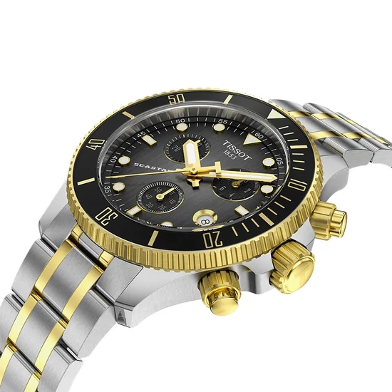 T1202172206100 Tissot Seastar 1000 Chronograph 38mm  női karóra