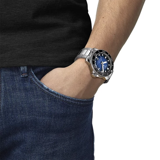 T1206071104101 Tissot Seastar 2000 Powermatic 80 46mm  férfi karóra