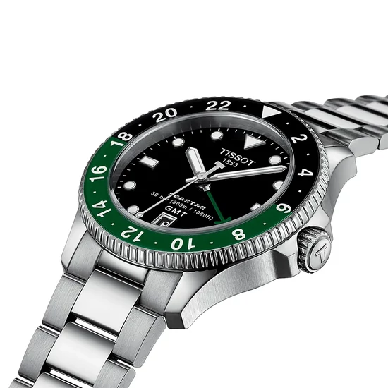 T1208521105100 Tissot Seastar 1000 Gmt 40mm  férfi karóra
