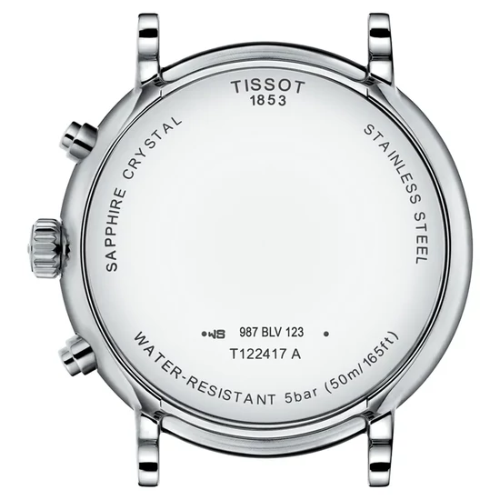 T1224171603300 Tissot Carson Premium Chronograph 41mm  férfi karóra