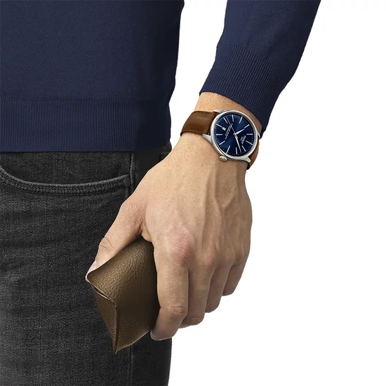 T1394071604100 Tissot Chemin Des Tourelles 42mm  férfi karóra