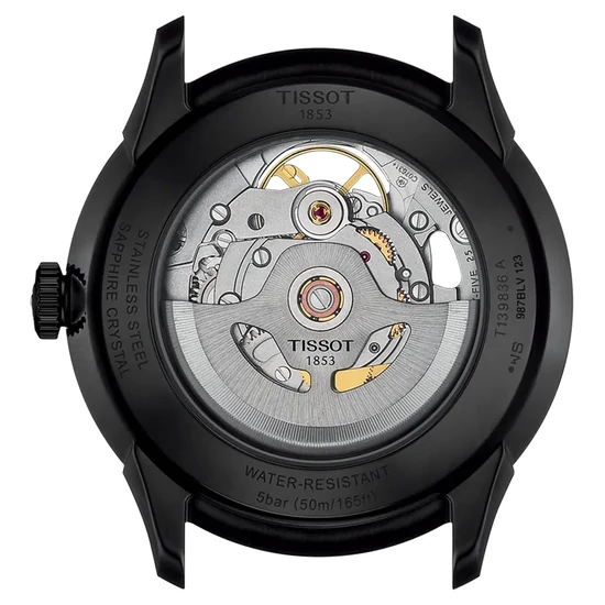 T1398363644100 Tissot Chemin Des Tourelles Skeleton 39mm  férfi karóra