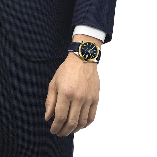 T9274074604101 Tissot Gentleman Gold Bezel 40mm  férfi karóra