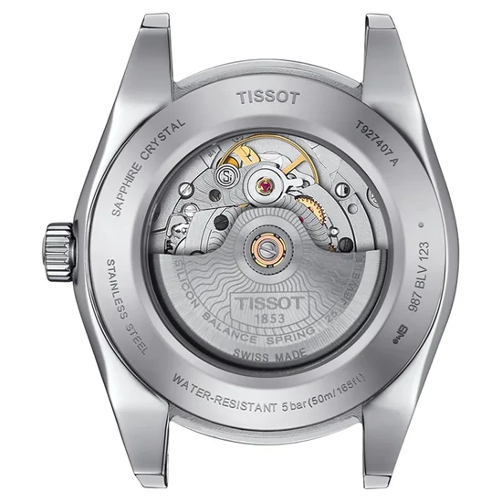 T9274074606101 Tissot Gentleman Gold Bezel 40mm  férfi karóra
