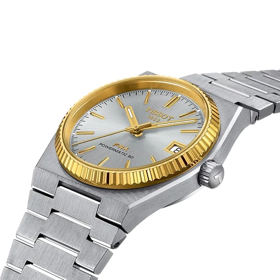 T9312074103101 Tissot Prx Gold Bezel 35mm  női karóra