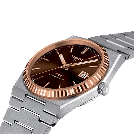 T9314074129100 Tissot Prx Gold Bezel 40mm  férfi karóra
