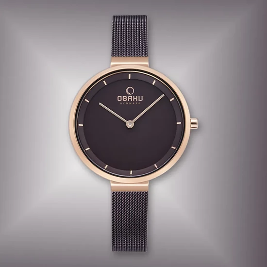 V225LXVNMN Obaku V225 Blomme  női karóra