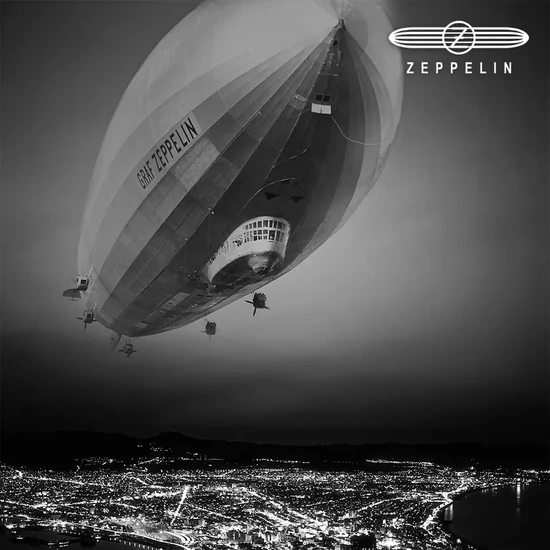 7038M-1 Zeppelin Lz 129 Hindenburg Moonphase  férfi karóra